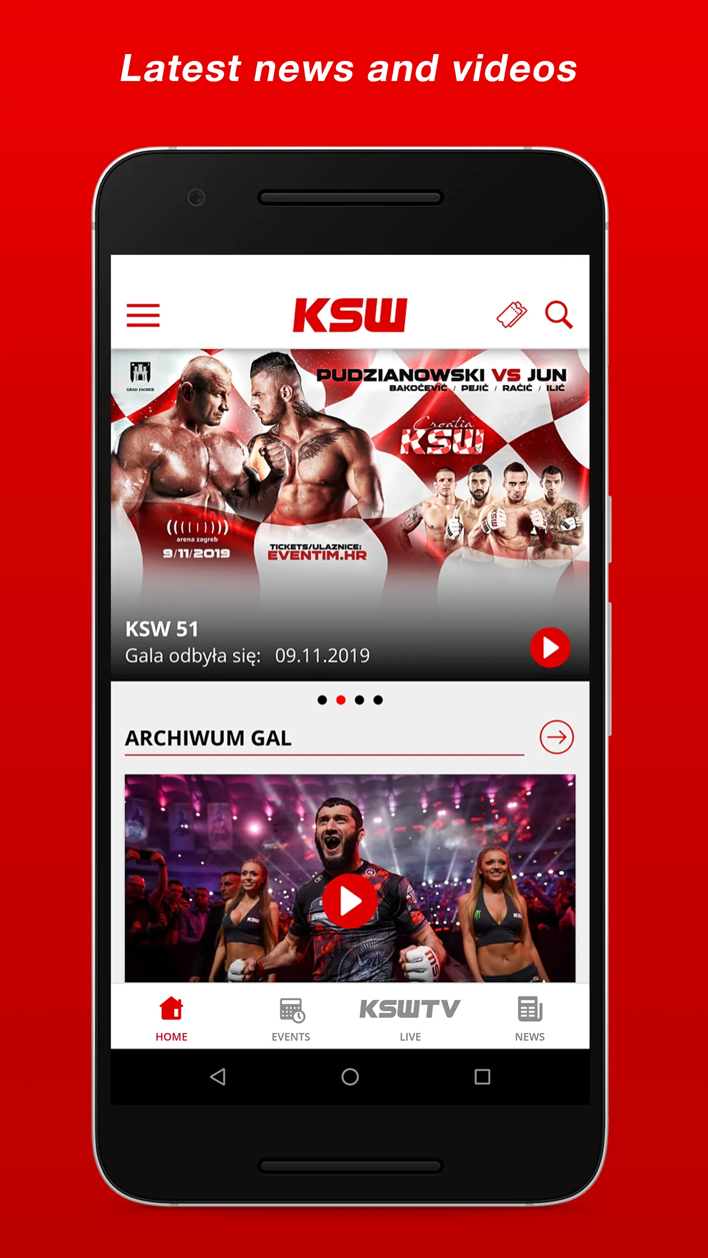 KSW | Indus Appstore | Screenshot