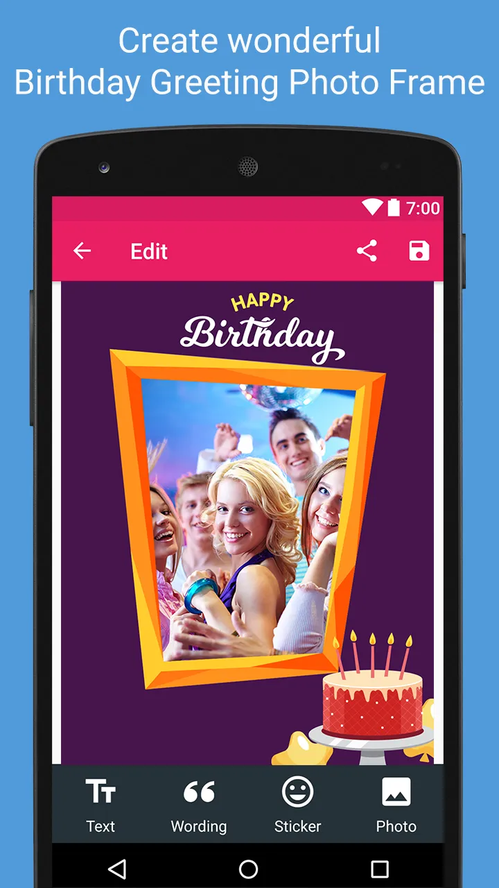 Birthday Frames and Collage | Indus Appstore | Screenshot