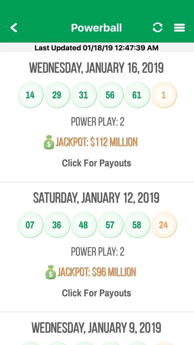 Lottery Results | Indus Appstore | Screenshot