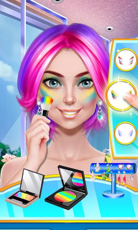 Makeup Artist - Rainbow Salon | Indus Appstore | Screenshot