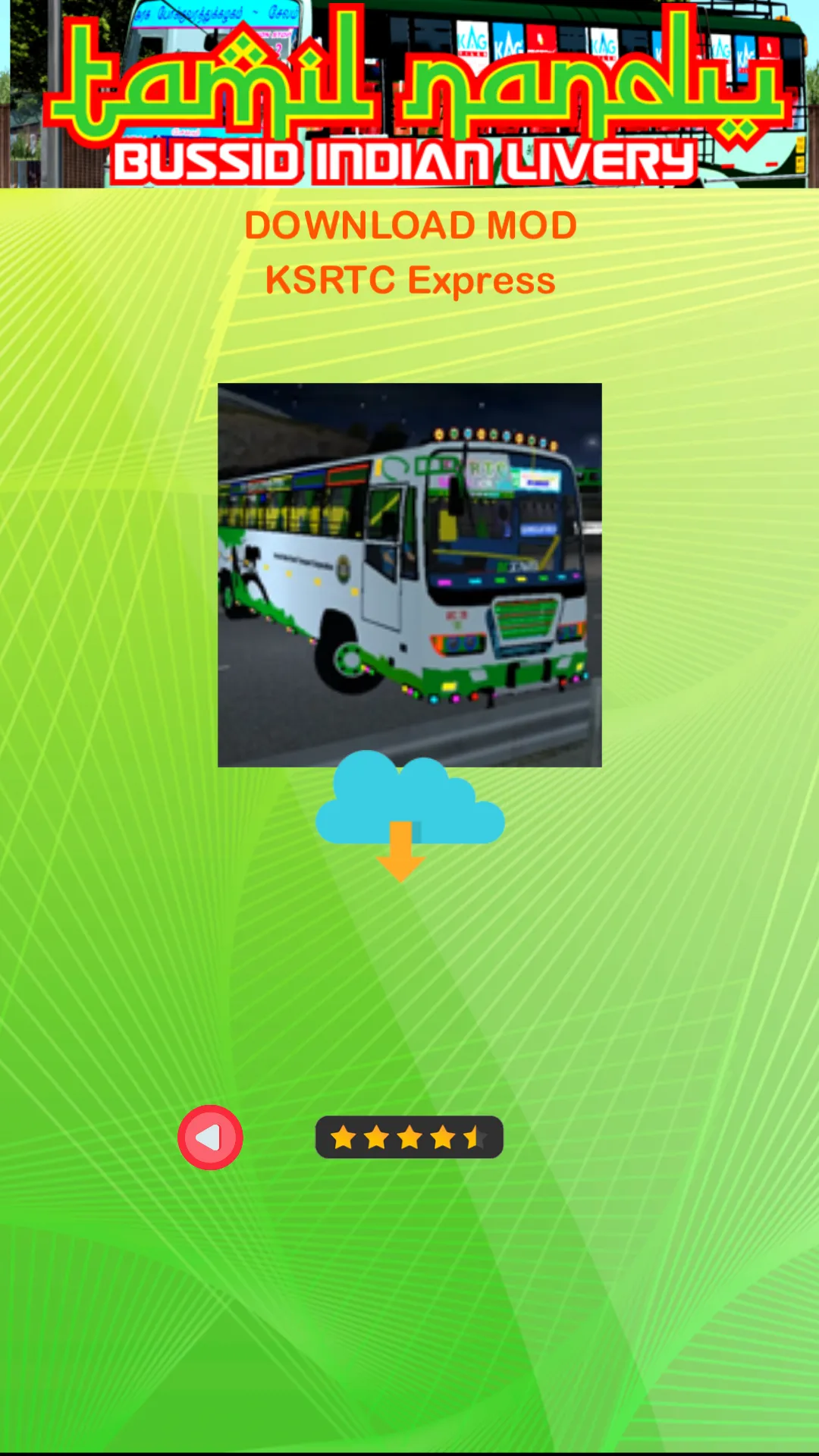 Bussid Indian Livery Tamilnadu | Indus Appstore | Screenshot