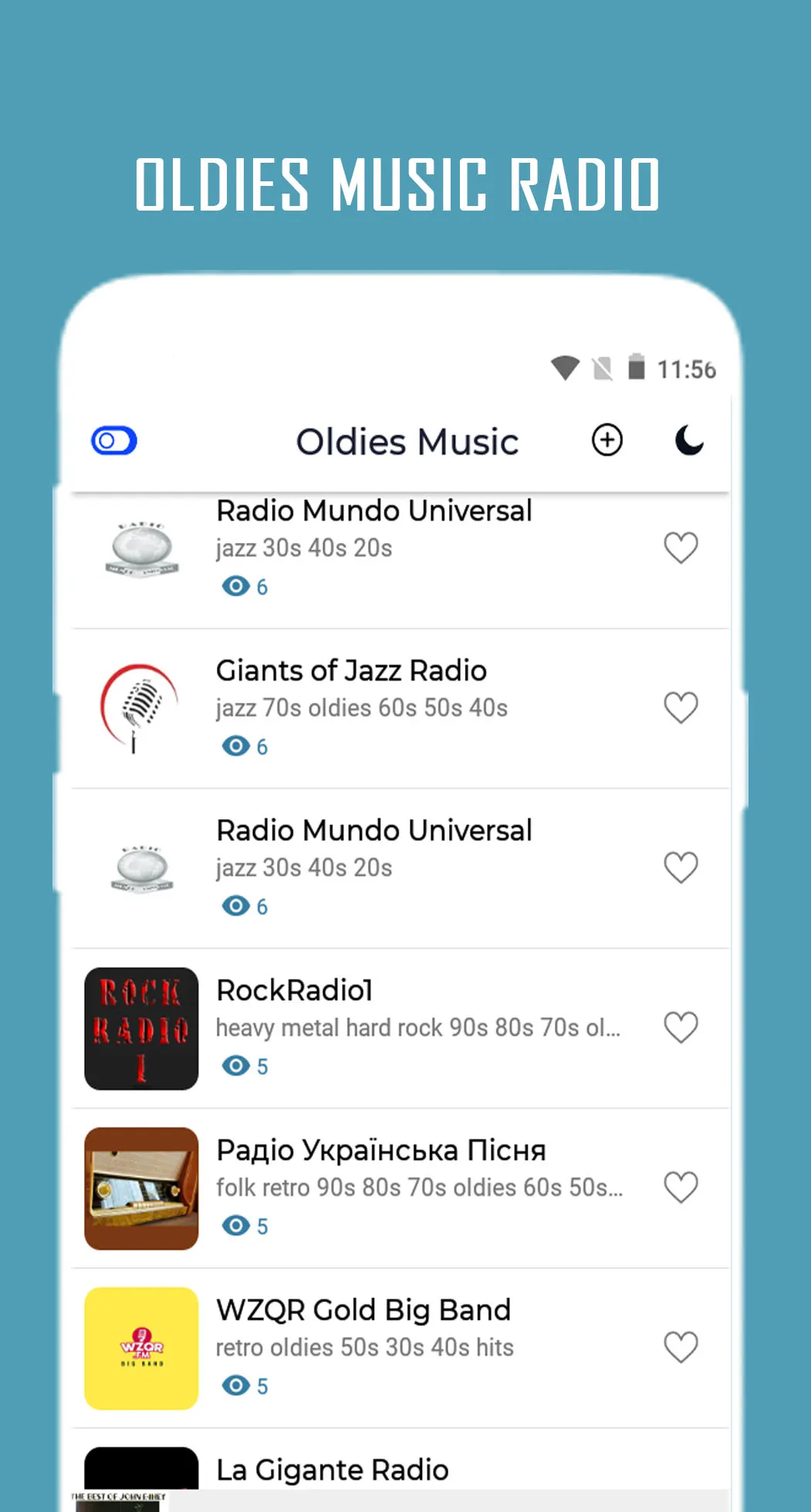 50s 60s 70s Oldies Music Radio | Indus Appstore | Screenshot