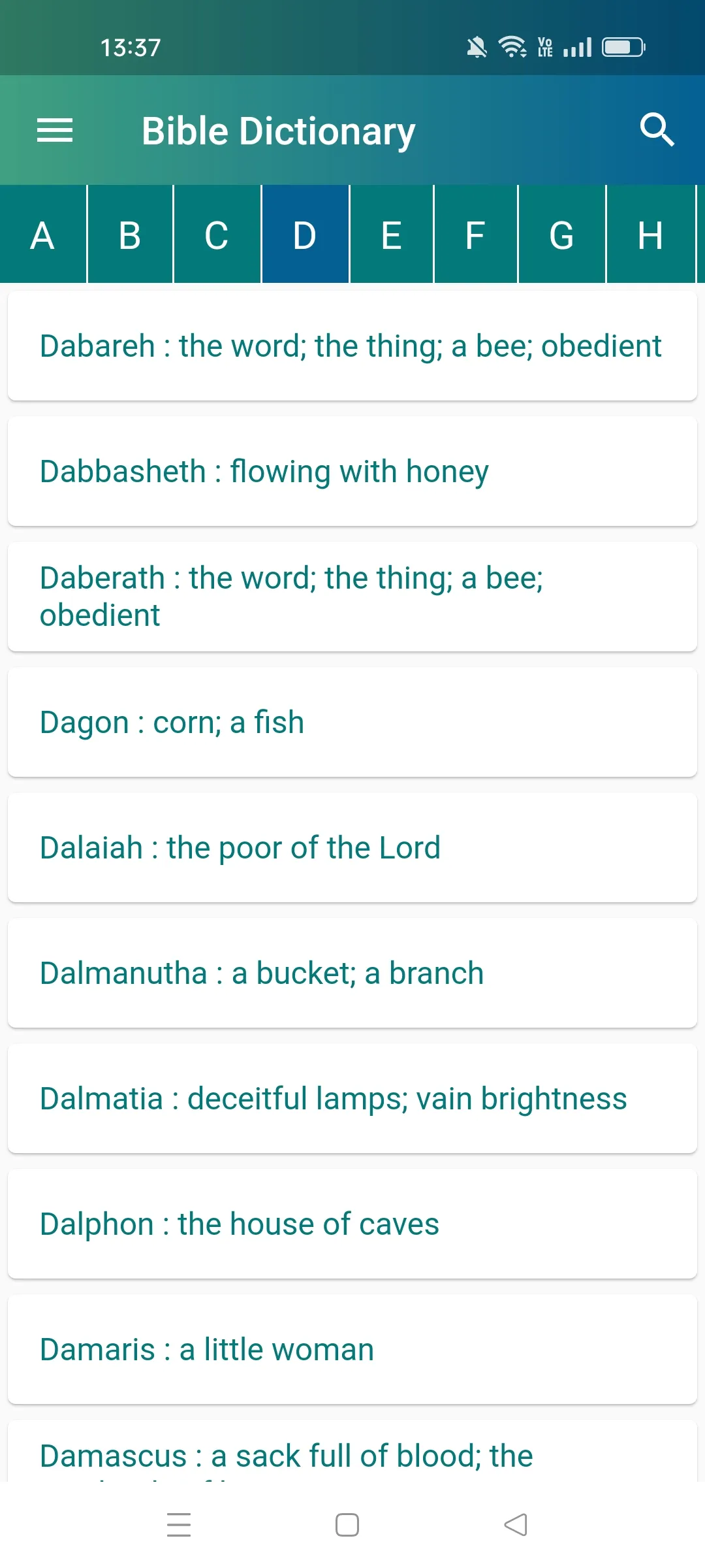 Vincent Bible Search + Voice | Indus Appstore | Screenshot