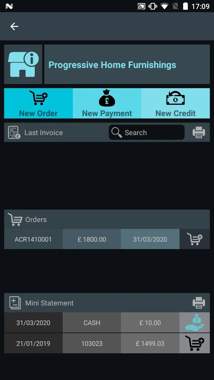 Orca POS Mobile - Navision | Indus Appstore | Screenshot