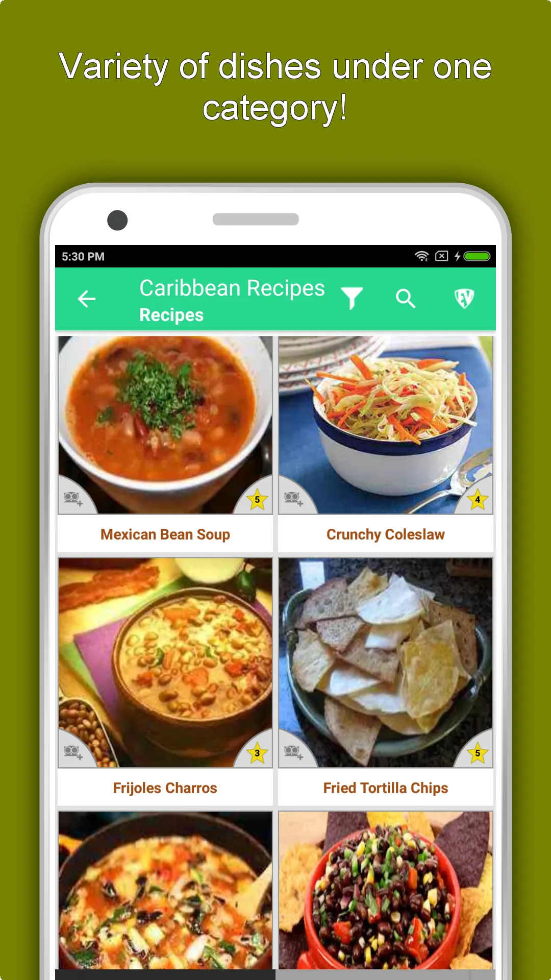 Caribbean Recipe Jamaican Food | Indus Appstore | Screenshot