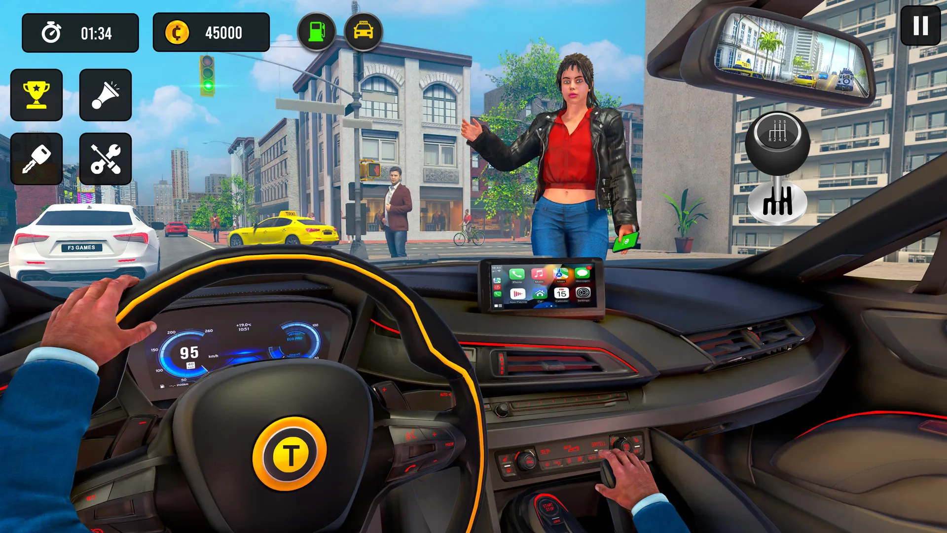 Taxi Simulator 3d Taxi Driver | Indus Appstore | Screenshot