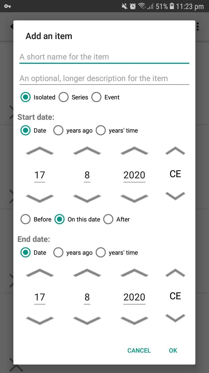 TimeLine | Indus Appstore | Screenshot