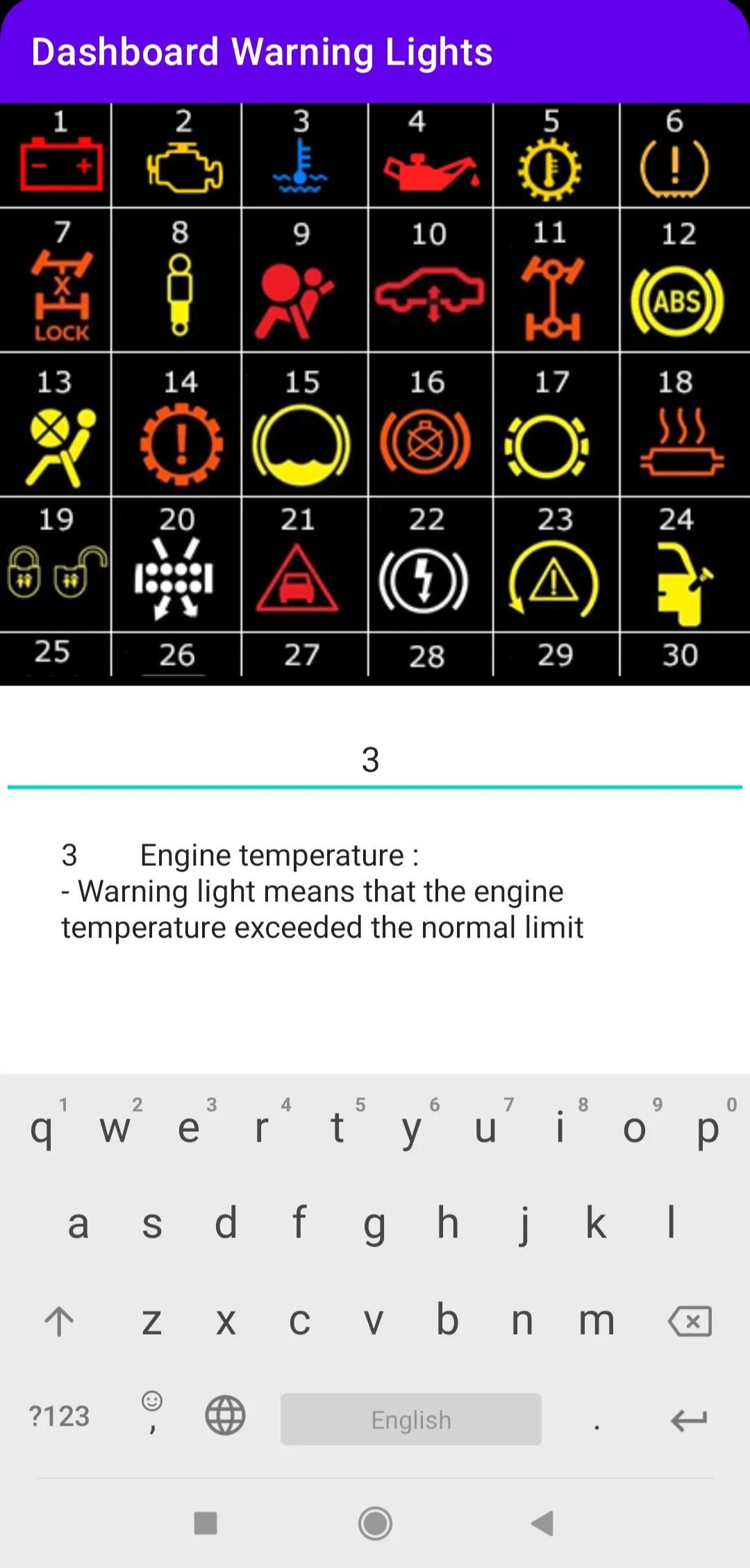 OBD II fault codes | Indus Appstore | Screenshot