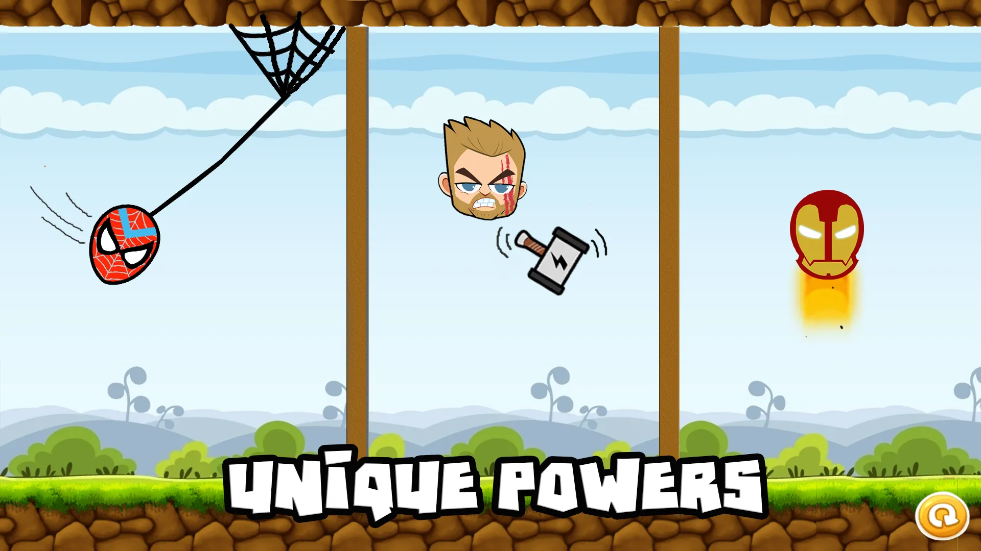 Angry Superheroes | Indus Appstore | Screenshot