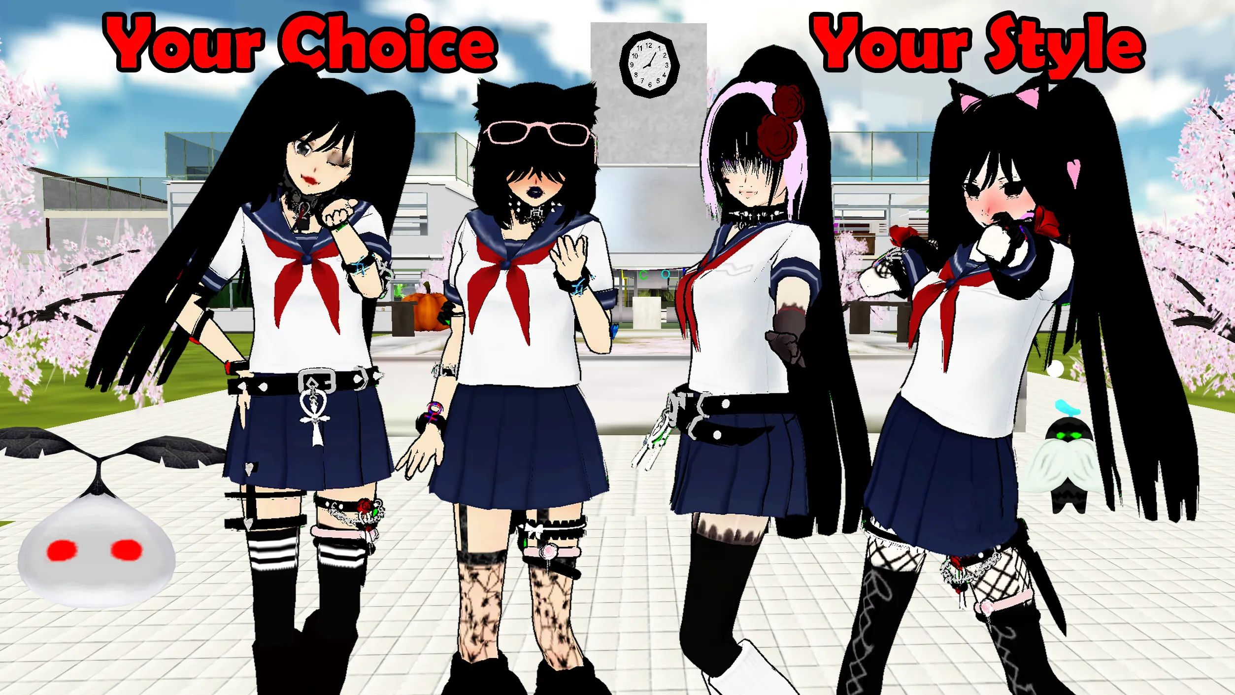 SchoolGirl AI 3D Anime Sandbox | Indus Appstore | Screenshot