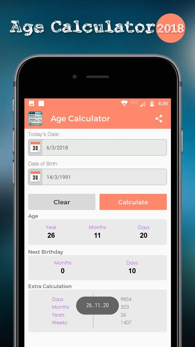 Age Calculator | Indus Appstore | Screenshot