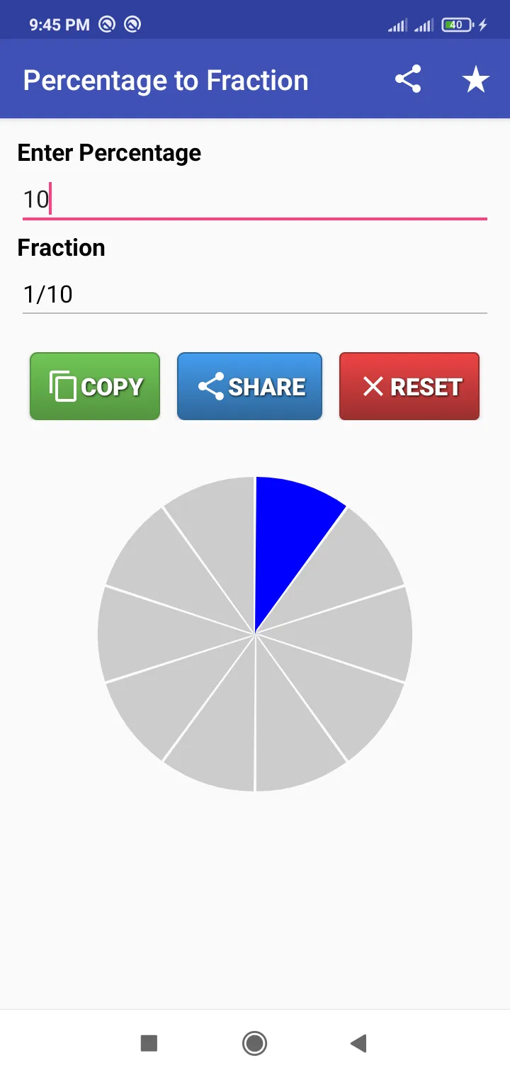 Fraction to Decimal Converter | Indus Appstore | Screenshot