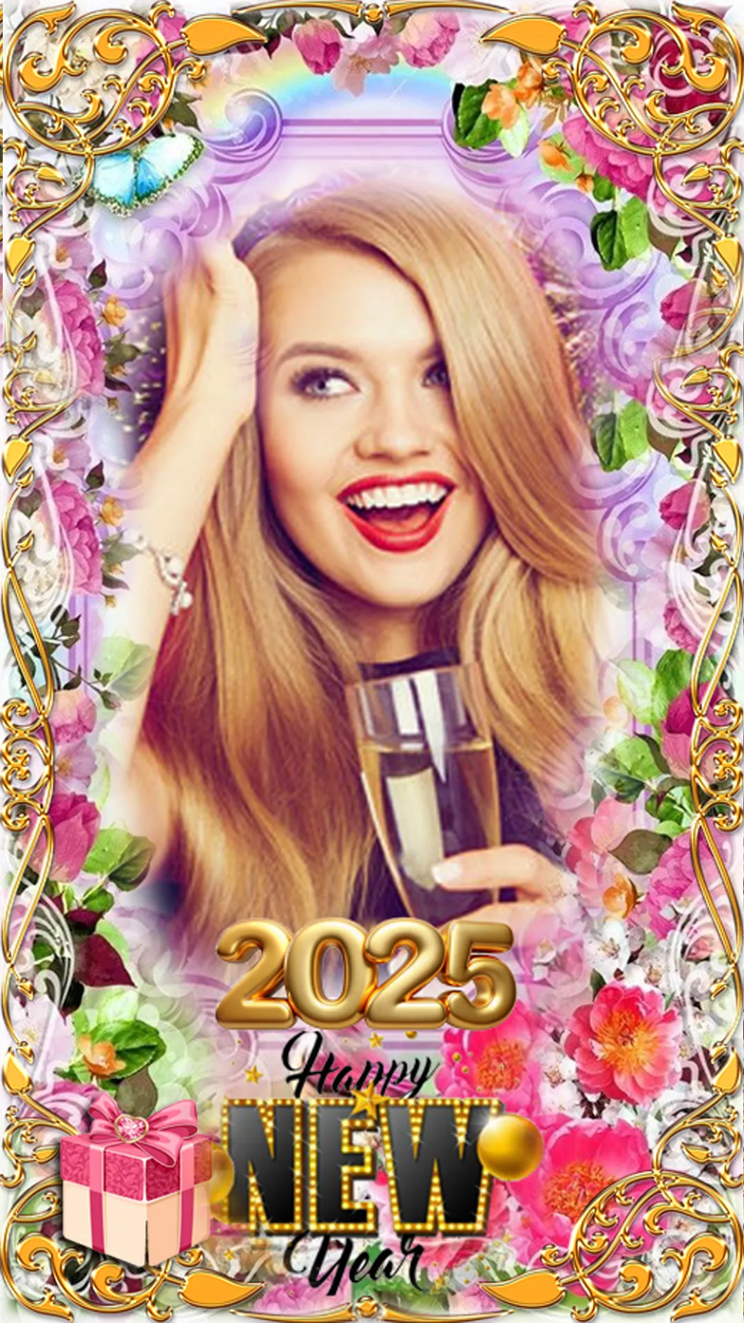 New Year Photo Frame 2025 | Indus Appstore | Screenshot