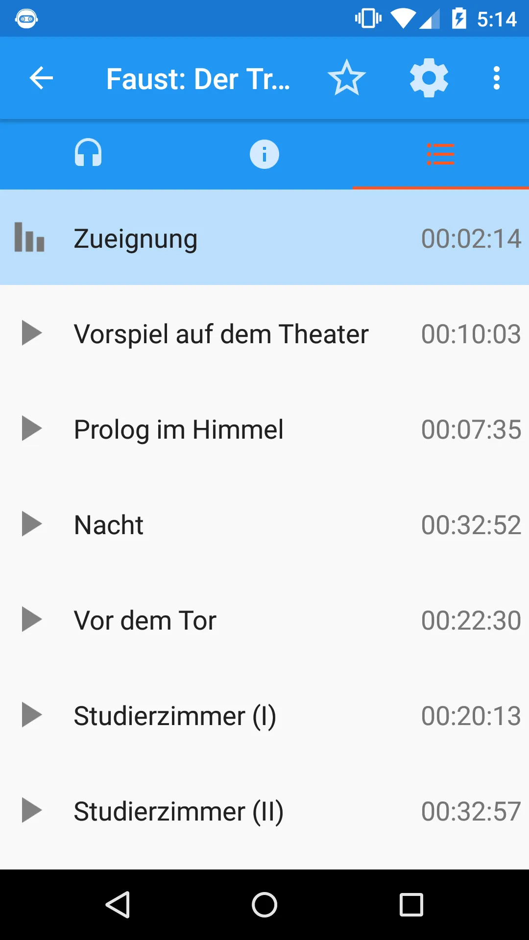 AudioBooks: German classics | Indus Appstore | Screenshot