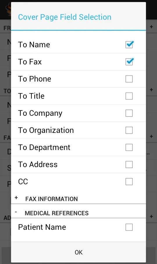 FaxCover Fax Cover Sheets | Indus Appstore | Screenshot