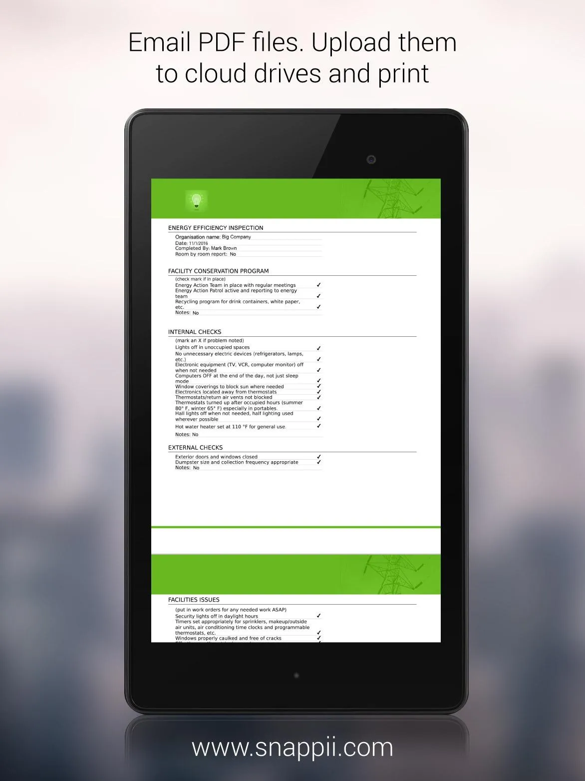 Energy Efficiency Inspection | Indus Appstore | Screenshot