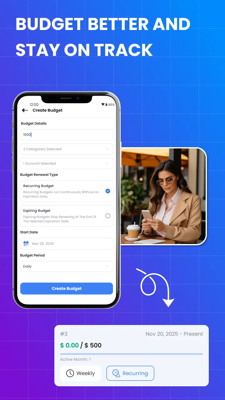 Personal Budget & Loan Tracker | Indus Appstore | Screenshot