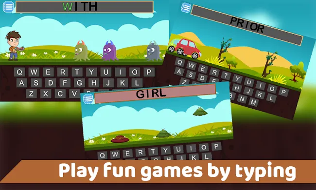 Kids typing games | Indus Appstore | Screenshot