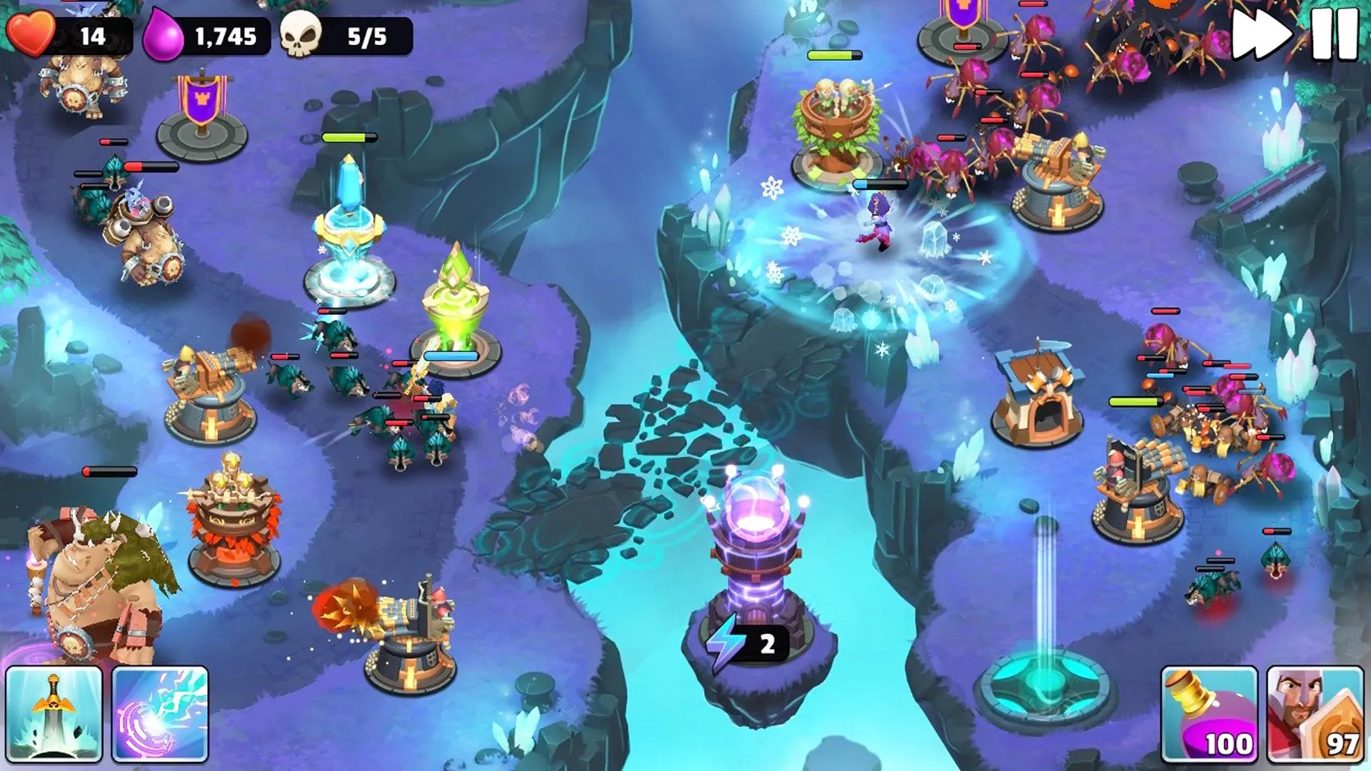 Castle Creeps - Tower Defense | Indus Appstore | Screenshot