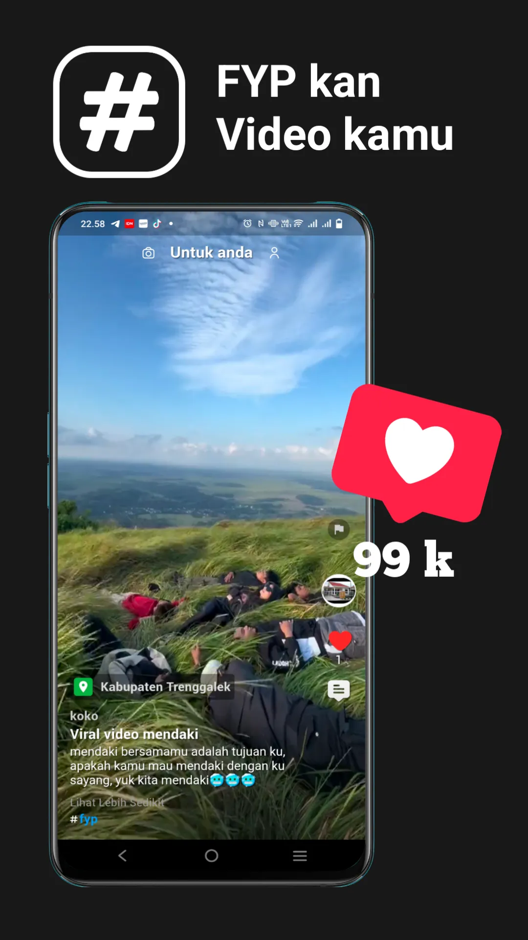 Reels - Shorts Video App | Indus Appstore | Screenshot