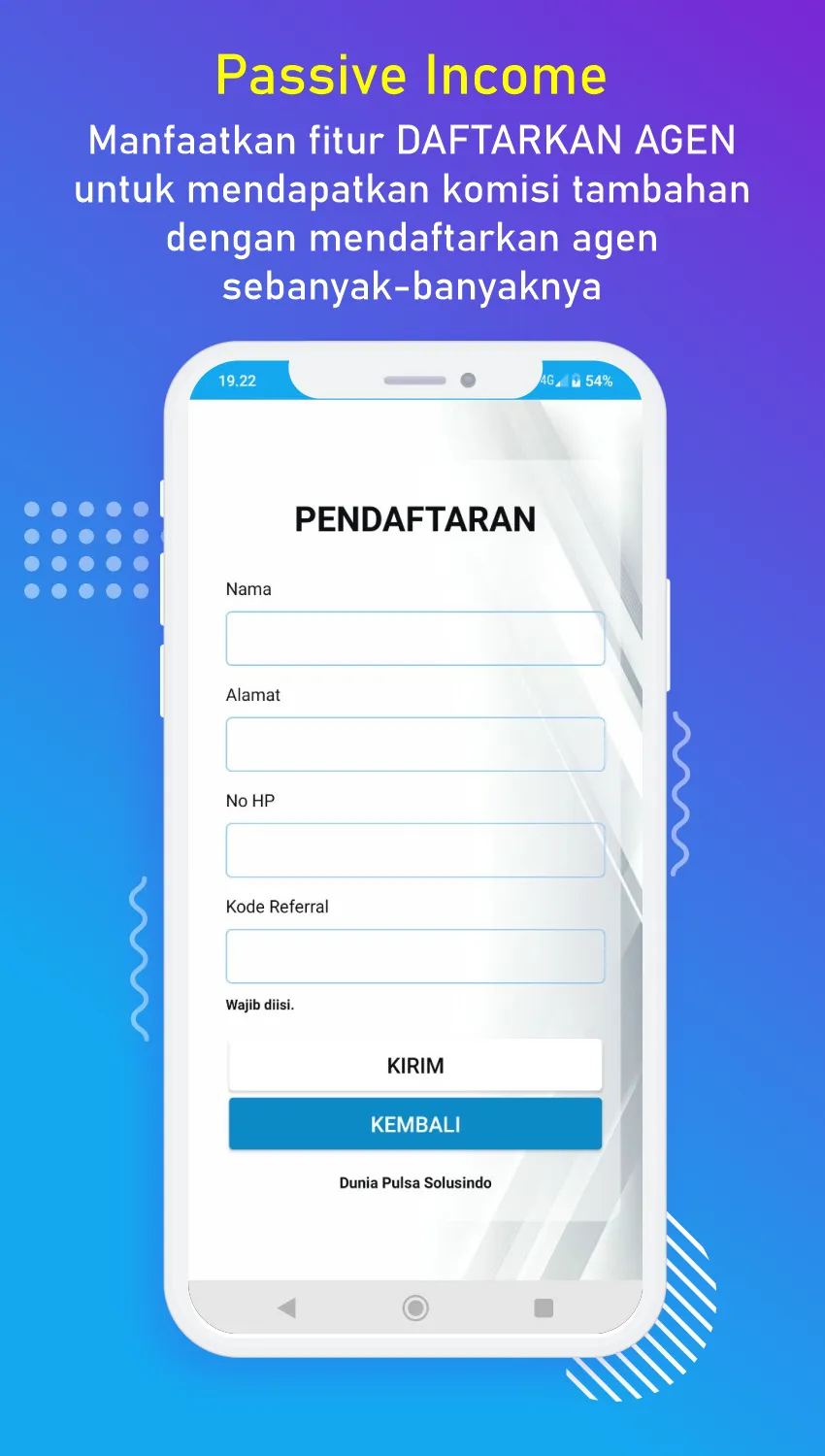 Dunia Pulsa Solusindo | Indus Appstore | Screenshot