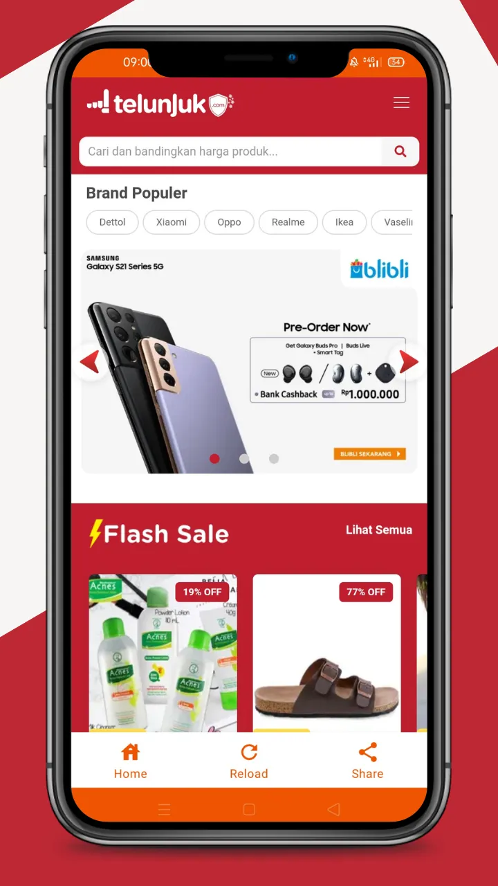 Indonesia Online Shopping App | Indus Appstore | Screenshot