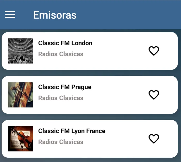 Radios Clásicas | Indus Appstore | Screenshot