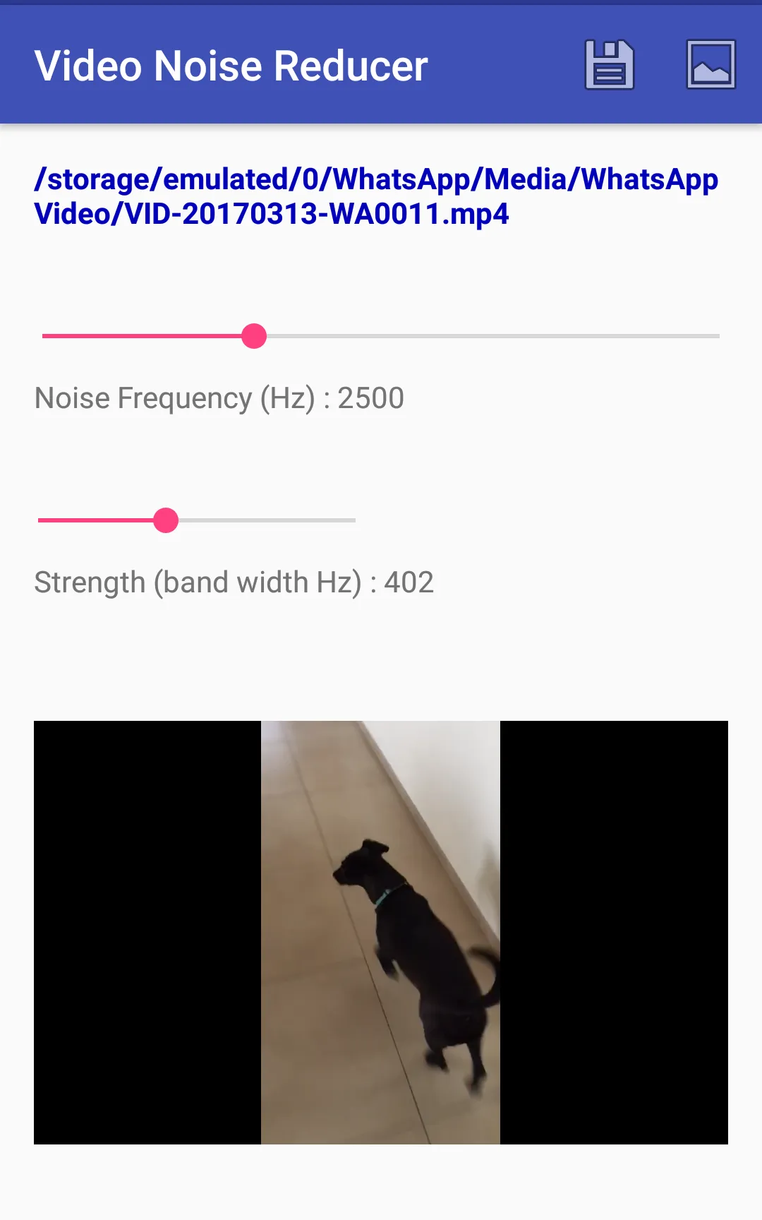 Video Noise Reducer | Indus Appstore | Screenshot