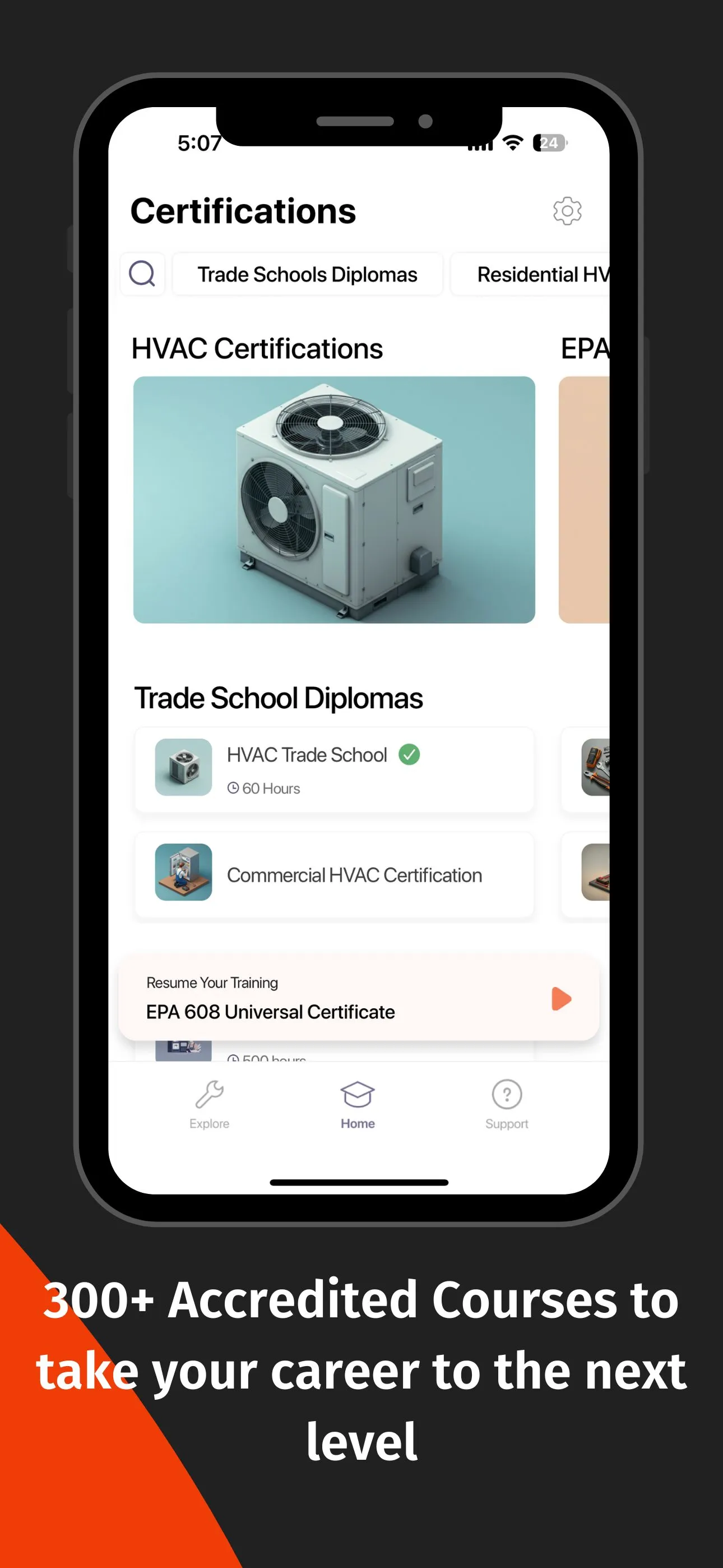 SkillCat: HVAC School, EPA 608 | Indus Appstore | Screenshot