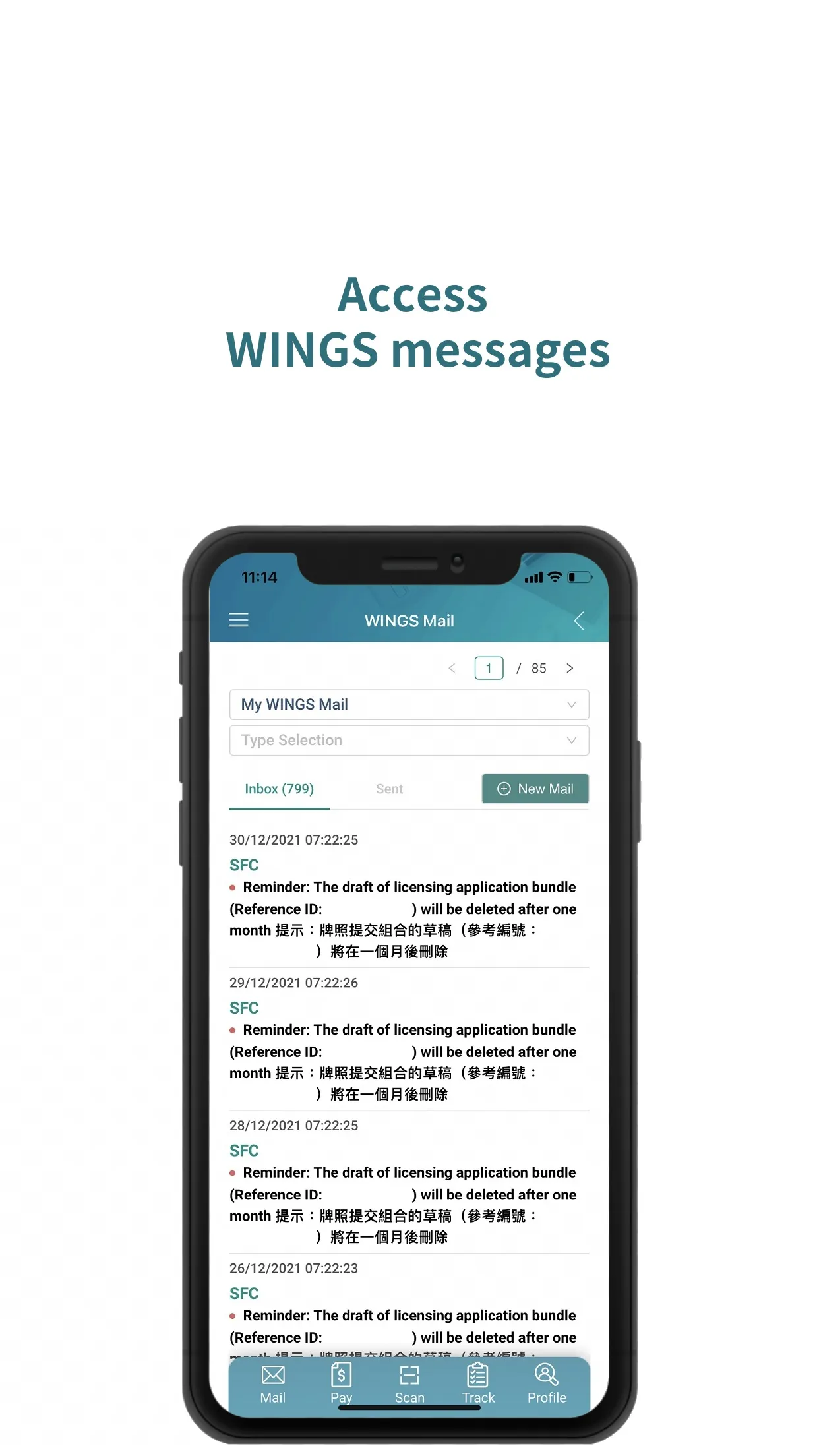 WINGS Mobile App | Indus Appstore | Screenshot