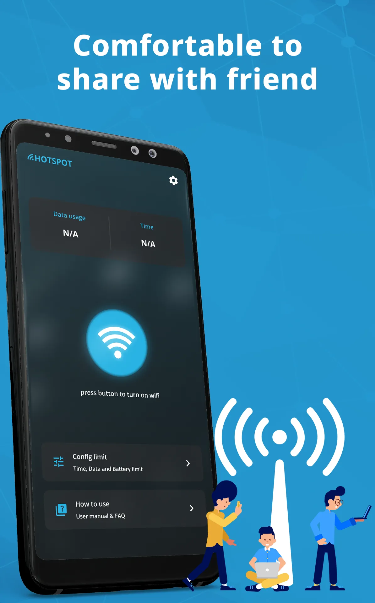 WiFi Hotspot, Personal hotspot | Indus Appstore | Screenshot