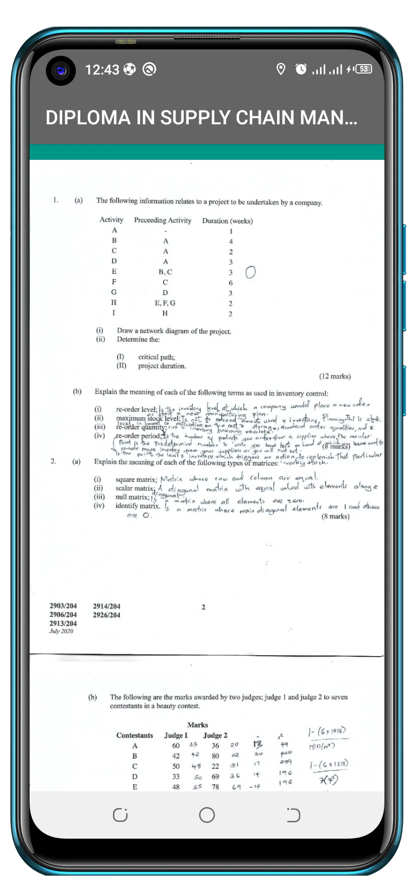 DIPLOMA IN SUPPLY CHAIN  MOD2 | Indus Appstore | Screenshot