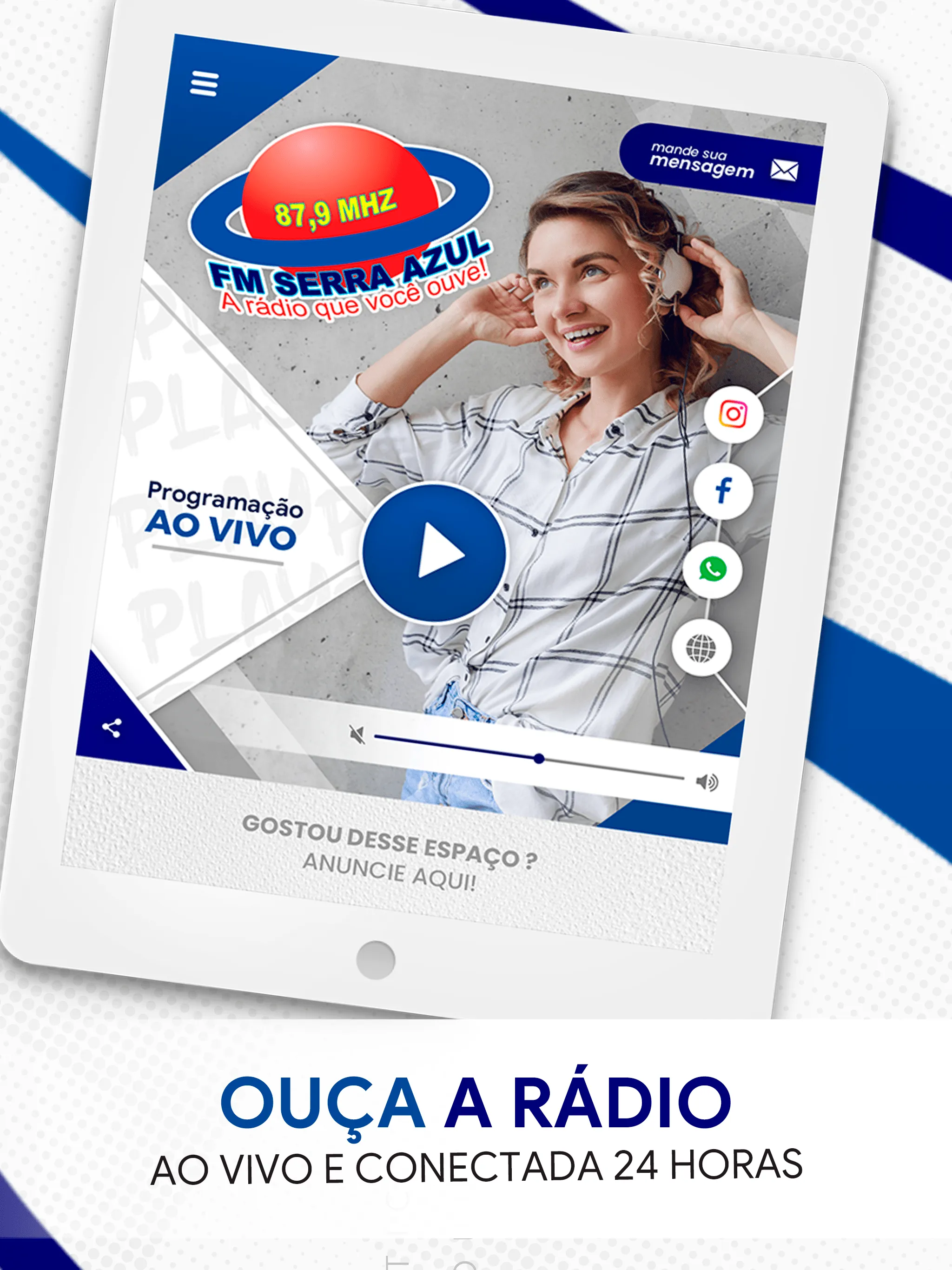 FM Serra Azul 87,9 MHZ | Indus Appstore | Screenshot