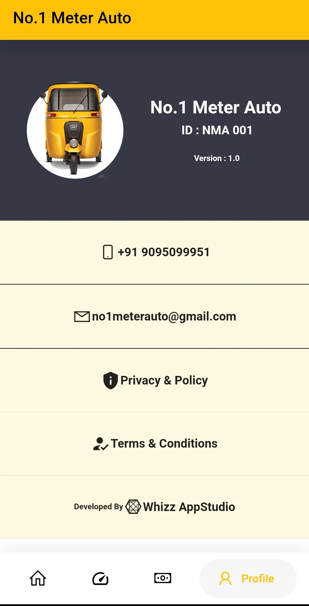 No.1 Meter Auto | Indus Appstore | Screenshot