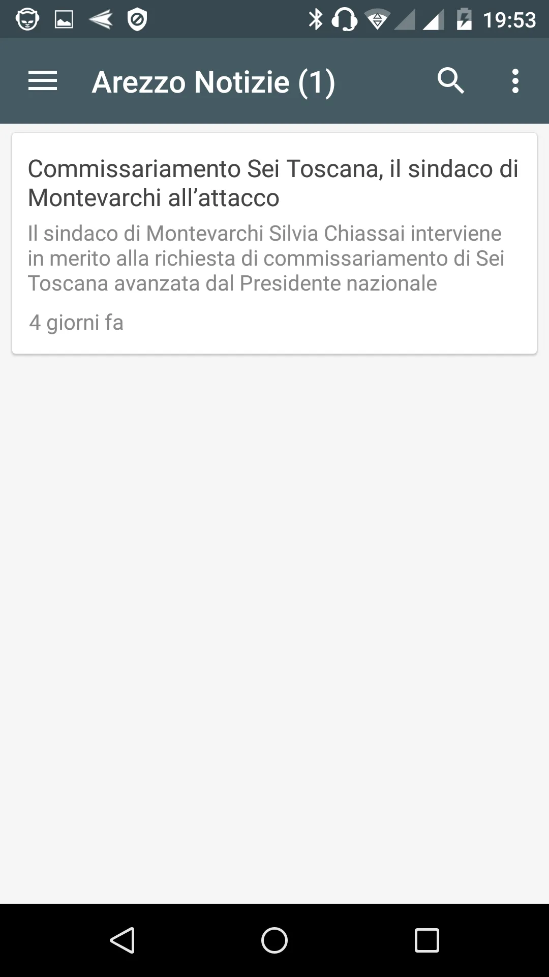 Arezzo notizie locali | Indus Appstore | Screenshot