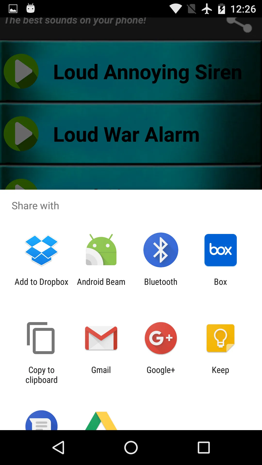 Loud Siren Ringtones Remix | Indus Appstore | Screenshot