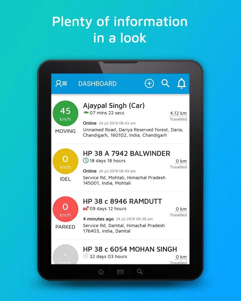 RDM iTrack AIS140 Tracker | Indus Appstore | Screenshot
