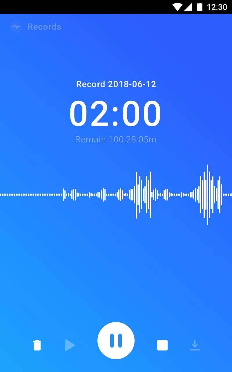 Voice Recorder+ Audio record | Indus Appstore | Screenshot