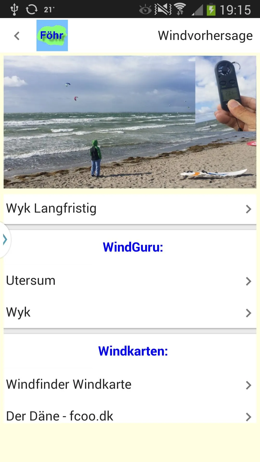 Föhr App für den Urlaub | Indus Appstore | Screenshot