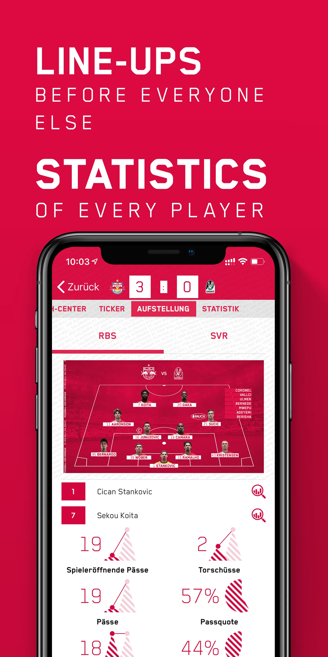 FC Red Bull Salzburg App | Indus Appstore | Screenshot