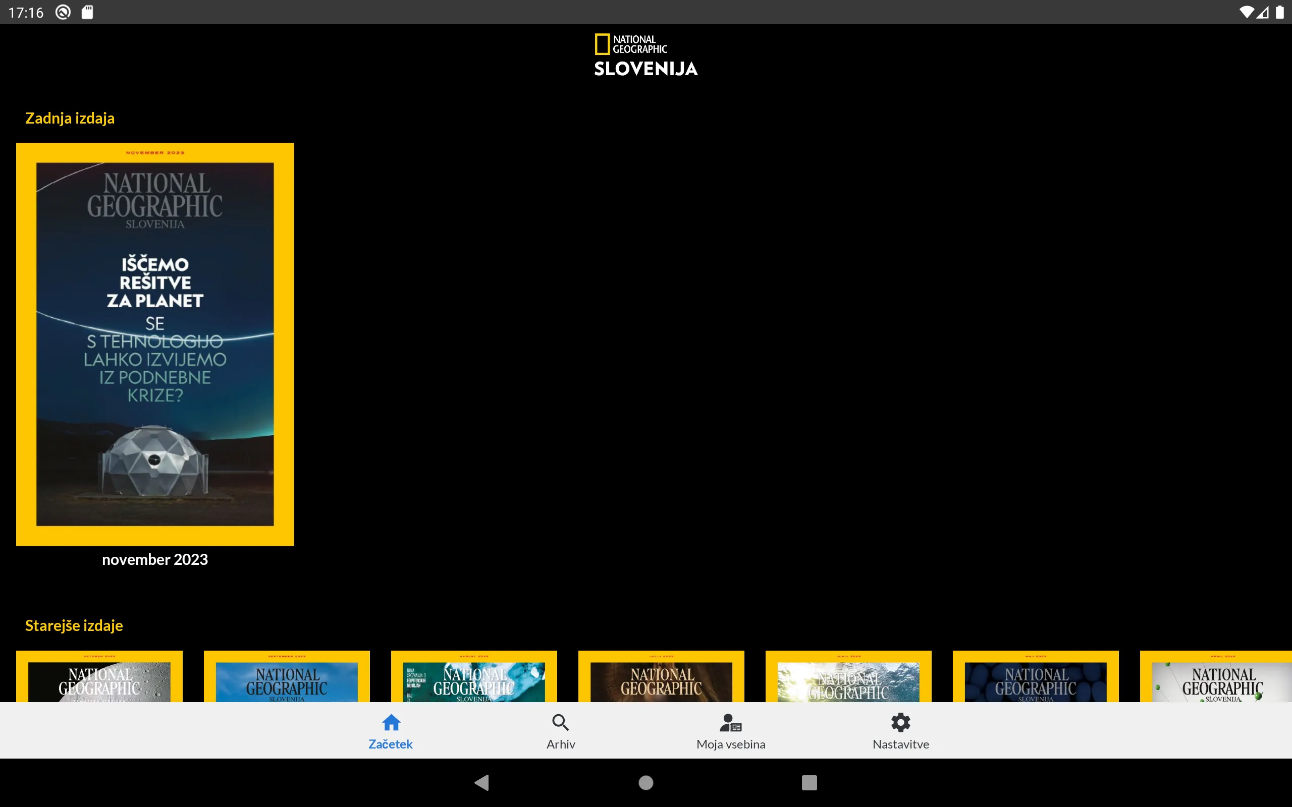 National Geographic Slovenija | Indus Appstore | Screenshot