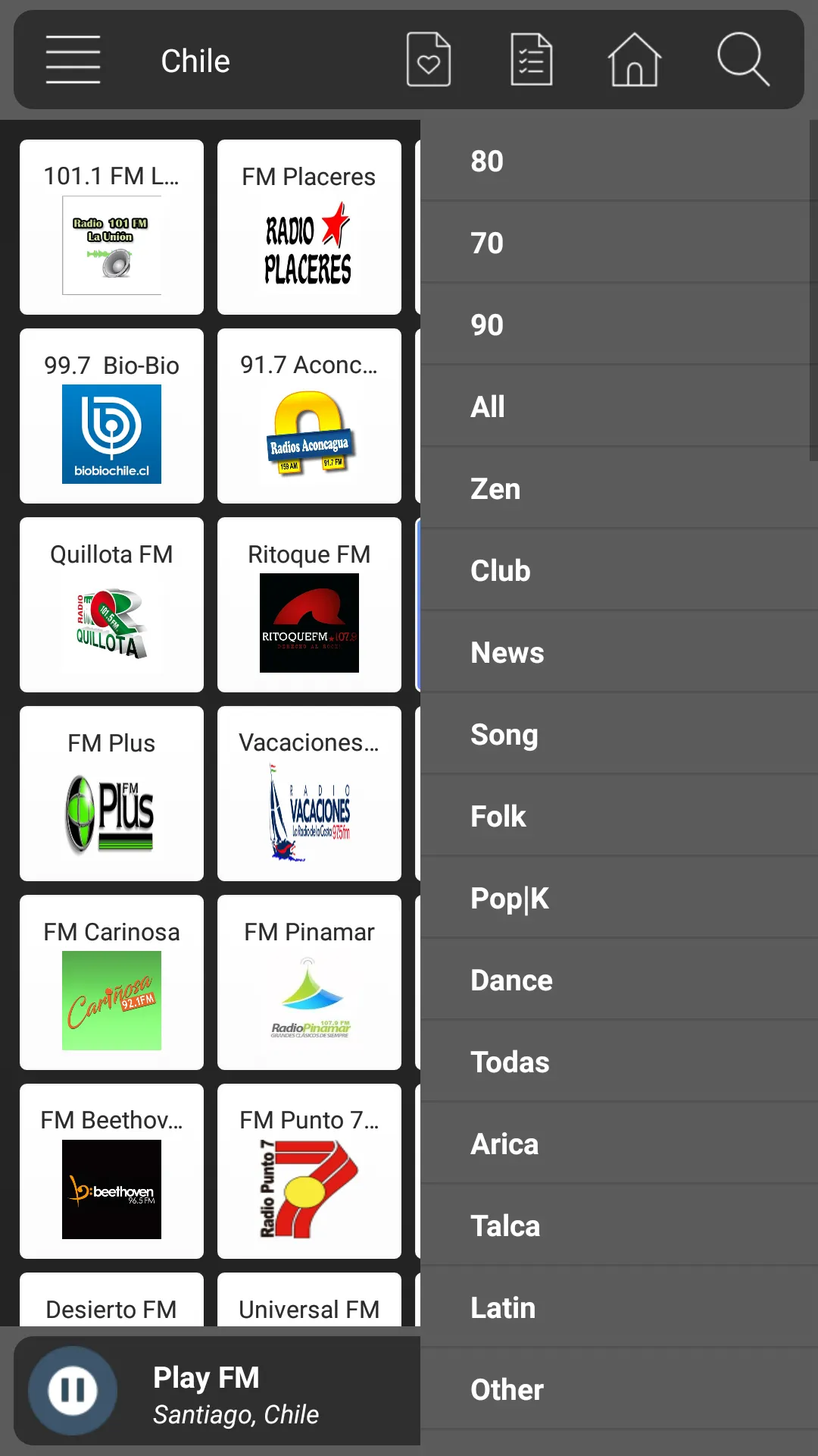 Radio Chile Online - Am Fm | Indus Appstore | Screenshot