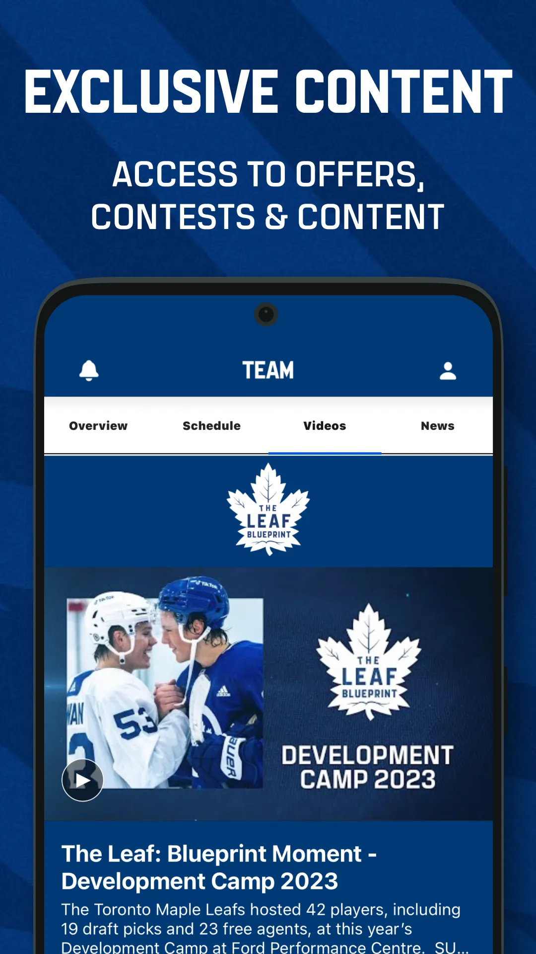 Toronto Maple Leafs | Indus Appstore | Screenshot