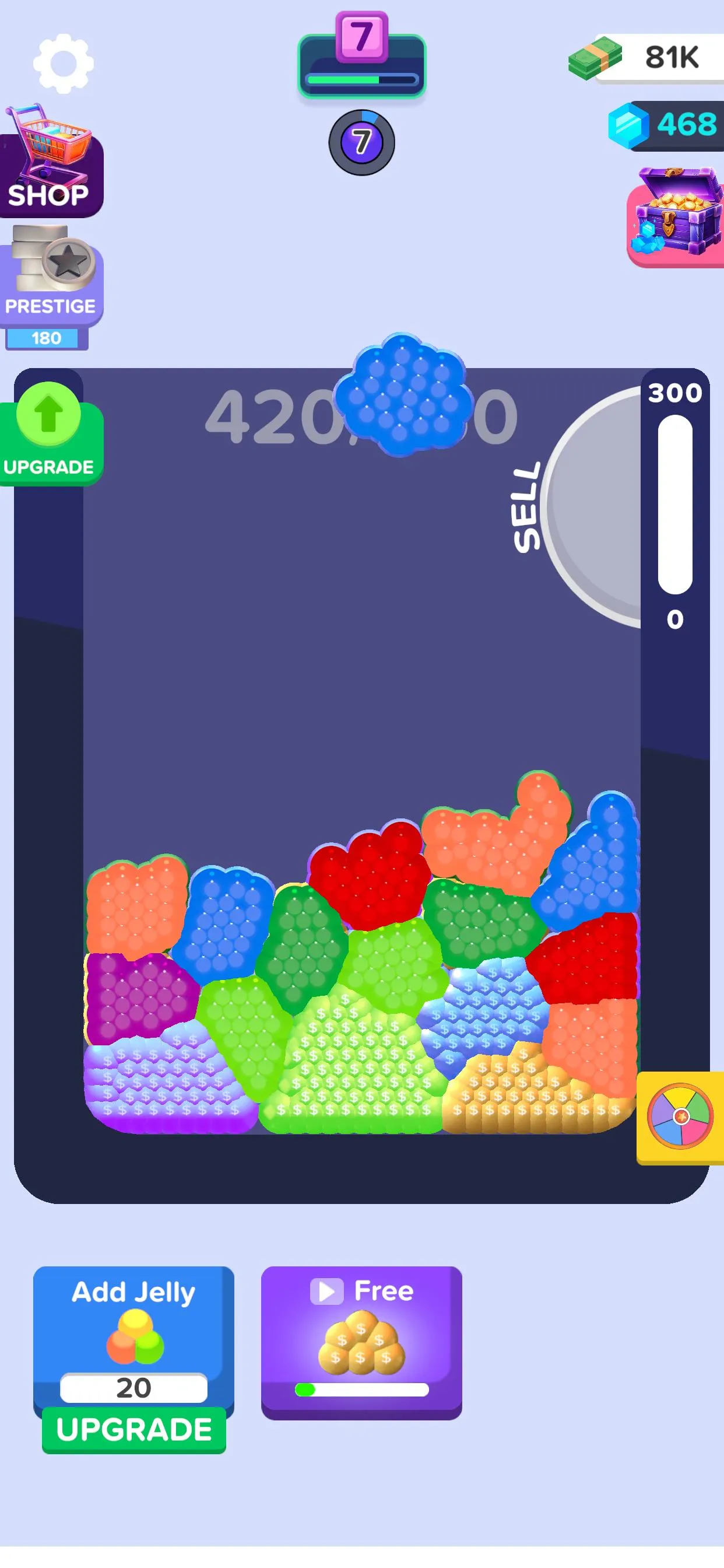 Merge the Jelly | Indus Appstore | Screenshot