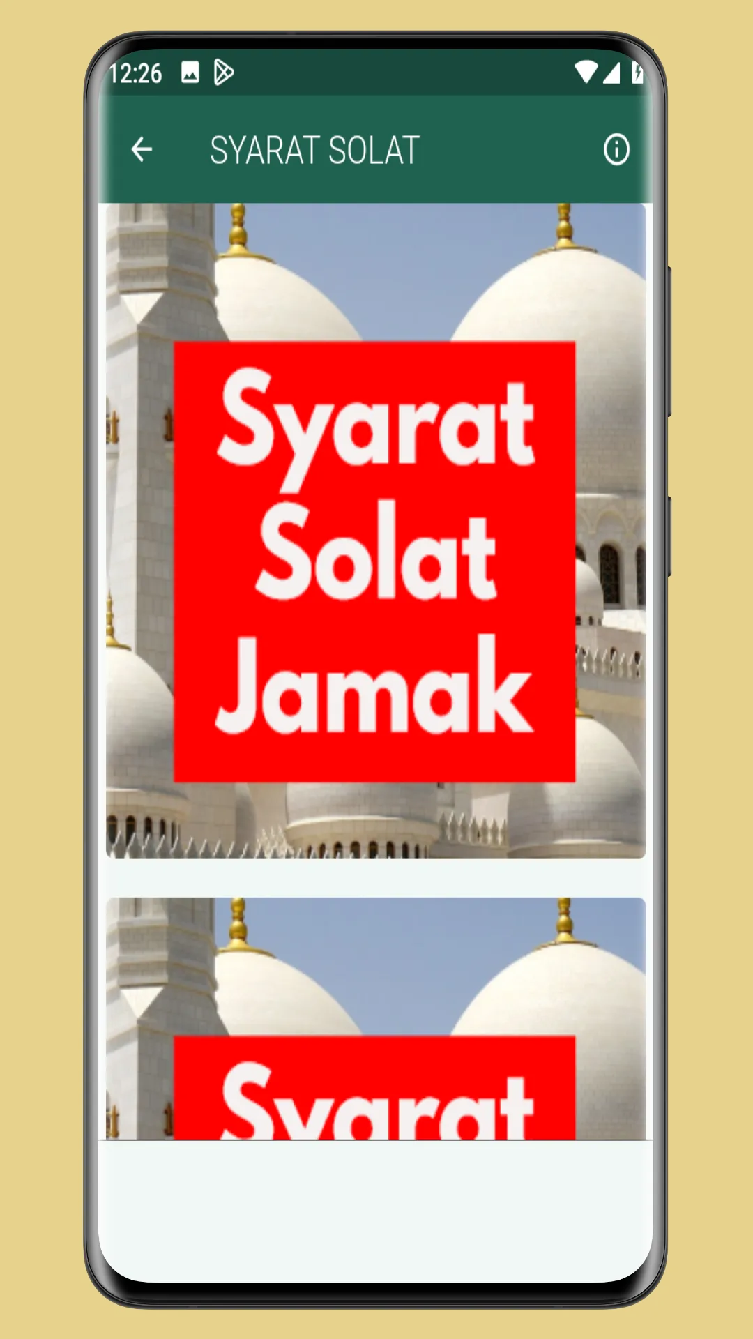 Jom Belajar Solat Jamak Qasar | Indus Appstore | Screenshot