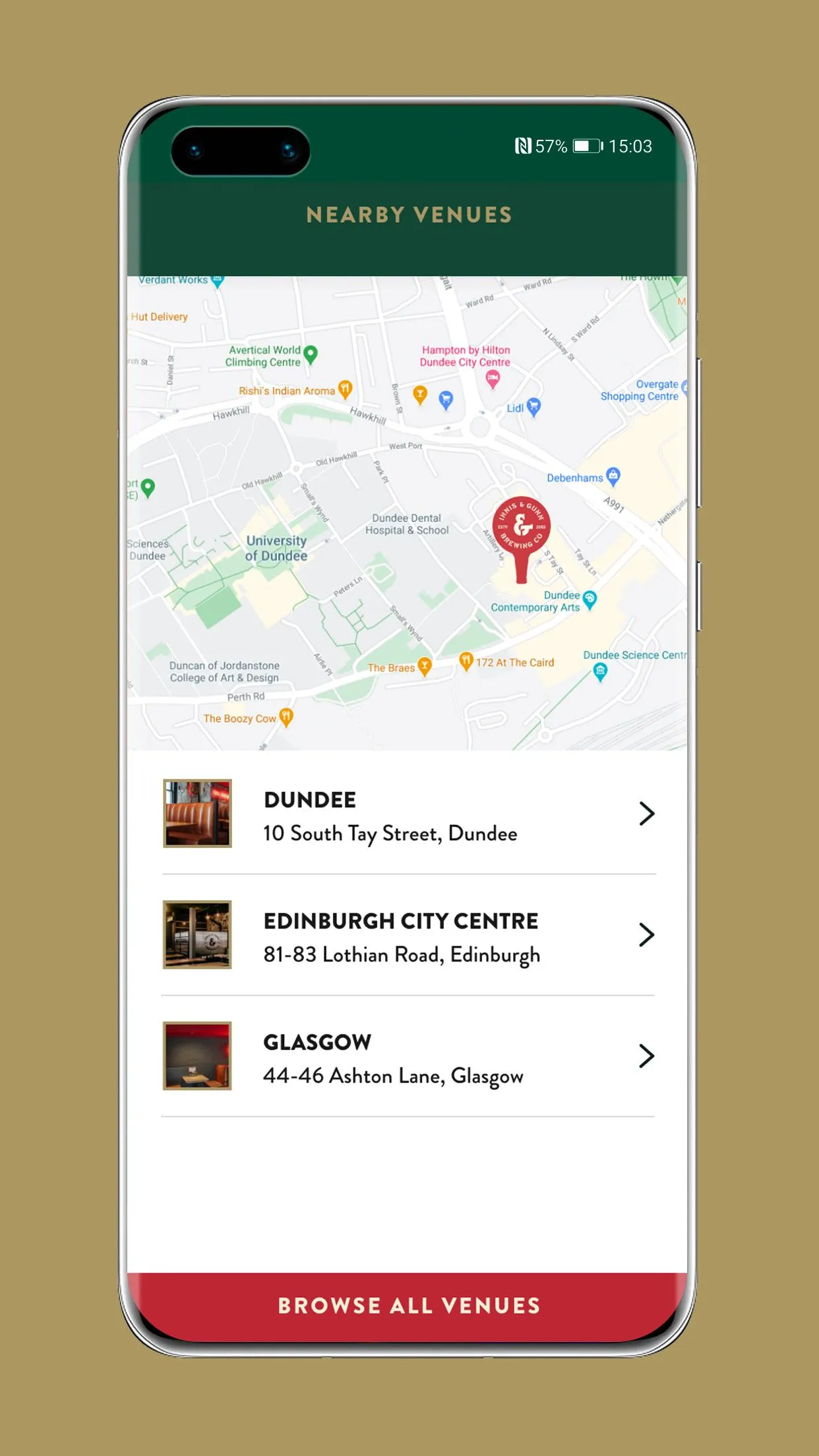 Innis & Gunn Taprooms | Indus Appstore | Screenshot