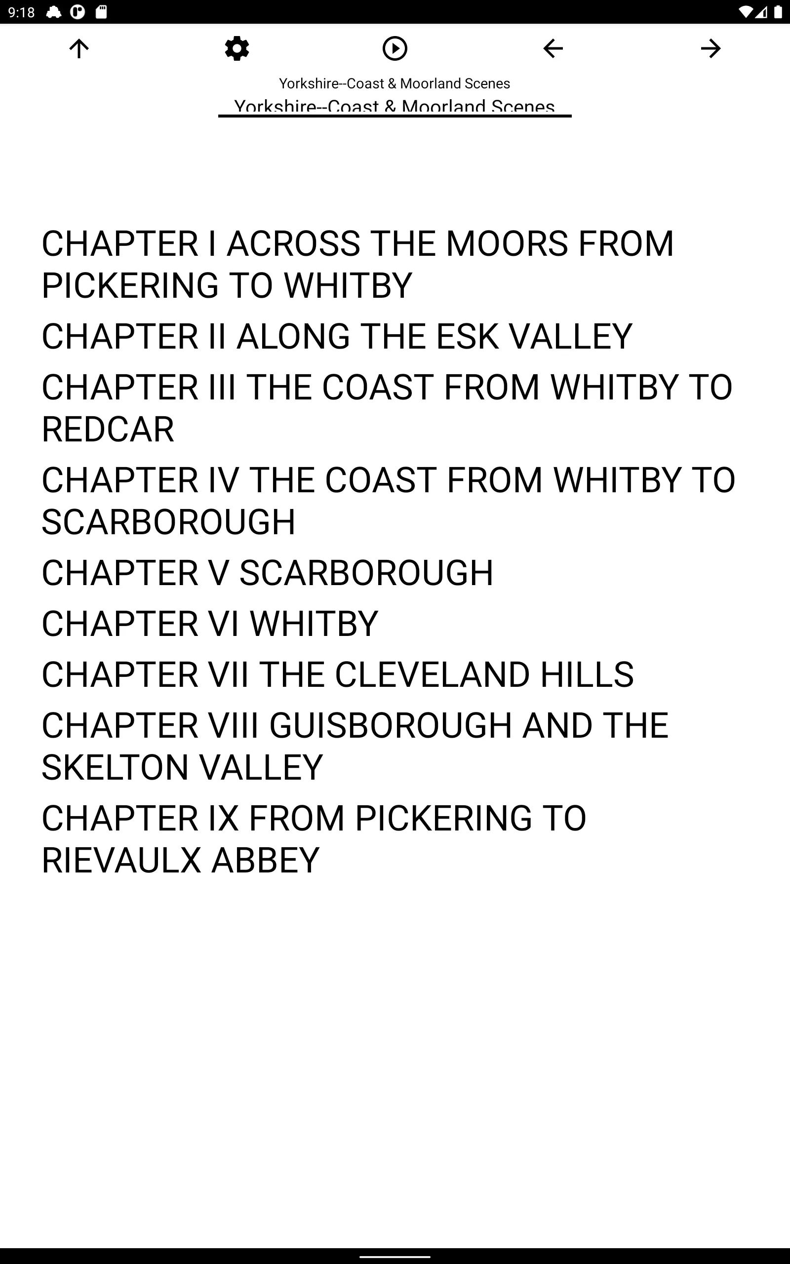 Book, Yorkshire--Coast & Moorl | Indus Appstore | Screenshot