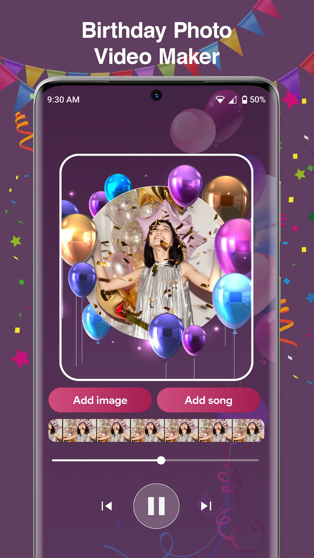 Birthday Song With Name | Indus Appstore | Screenshot