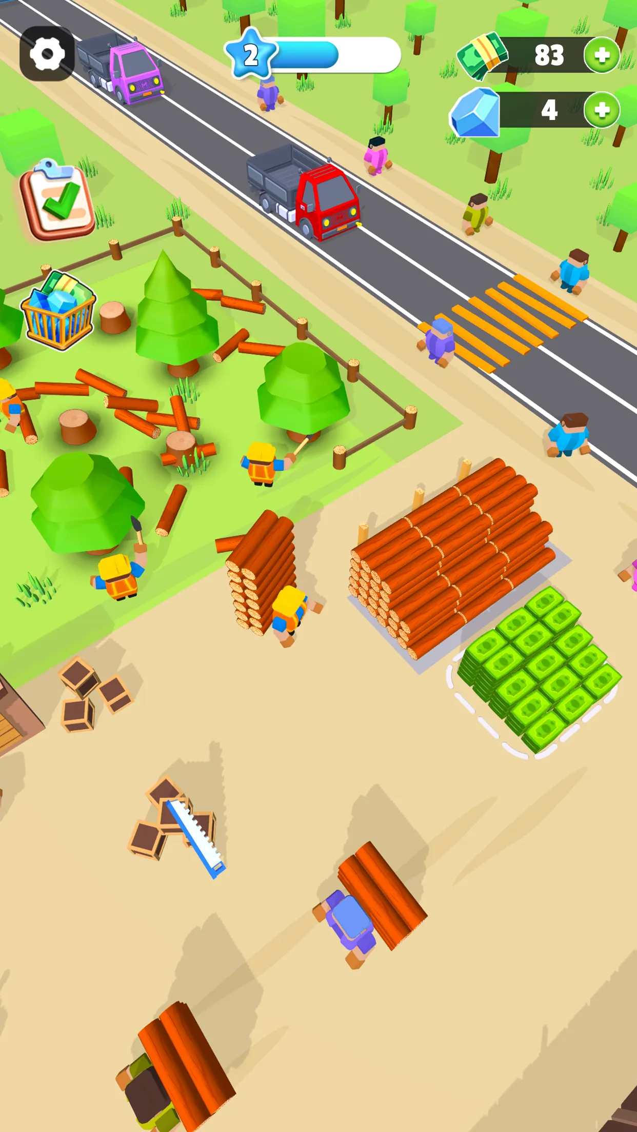 Wood Factory – Lumber Tycoon | Indus Appstore | Screenshot