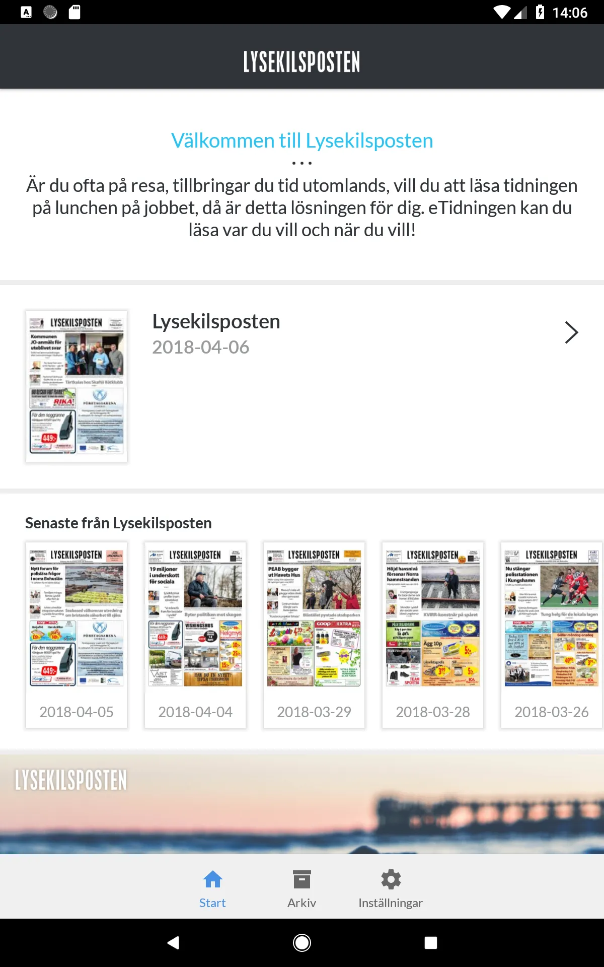 Lysekilsposten | Indus Appstore | Screenshot